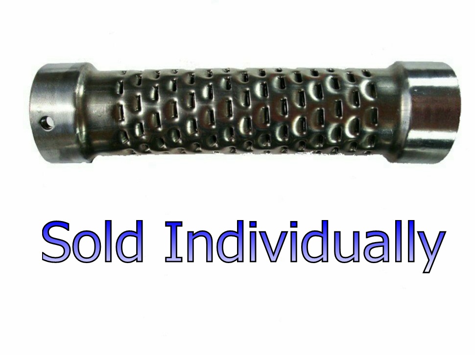 8” Long Baffle for 2 1/4” Motorcycle (Harley, Honda, Yamaha, Etc